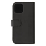 iPhone 12 Pro Max Deltaco 2-i-1 Konstläder Fodral - Svart