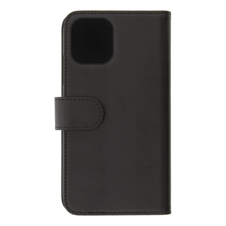iPhone 12 Pro Max Deltaco 2-i-1 Konstläder Fodral - Svart