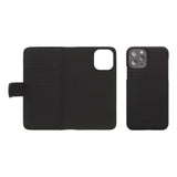 iPhone 12 Pro Max Deltaco 2-i-1 Konstläder Fodral - Svart