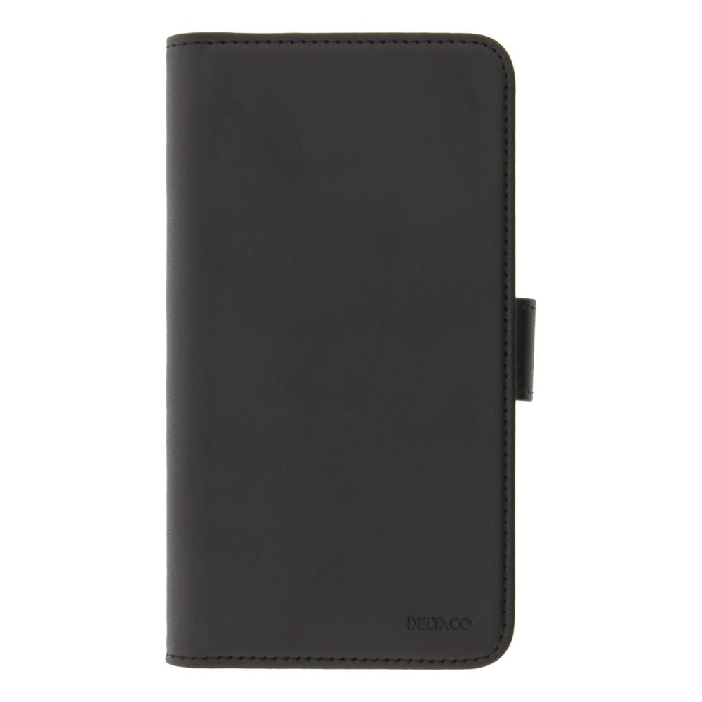 iPhone 12 Pro Max Deltaco 2-i-1 Konstläder Fodral - Svart