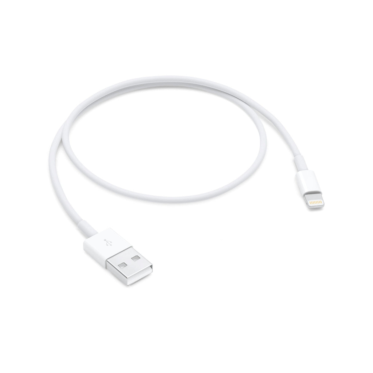 Original Apple Lightning Kable 0,5 m - Vit (me291zm/a)