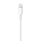 Original Apple Lightning Kable 0,5 m - Vit (me291zm/a)