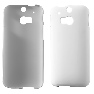 HTC One M8 / M8s Skal Plast - Vit