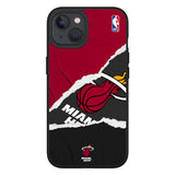 iPhone 13 RhinoShield SolidSuit Tåligt NBA Skal med Miami Heat - Sweat and Tears