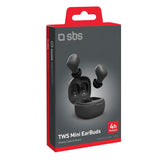 SBS Tiny Mini True Wireless In-Ear Hörlurar - Svart