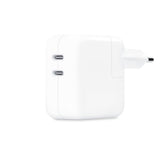 Apple 35W Dubbel USB-C Strömadapter - Vit