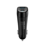Biladdare Mobile Origin 100W med 2x USB-C + 1x USB-A - Svart