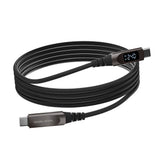 Mobile Origin 240W USB-C till USB-C Kabel med Skärm - 1,5 m - Svart