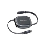 Självupprullande Kabelbox Mobile Origin 100 W med USB-C till USB-C - Grå