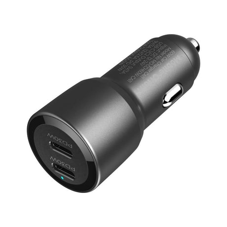 Biladdare Mobile Origin 60W med 2 X USB-C - Svart