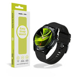 Universal Garmin 22mm QuickFit Mobile Origin Easy Strap Silikon Armband - Svart