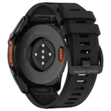 Universal Garmin 26mm QuickFit Mobile Origin Easy Strap Silikon Armband - Svart