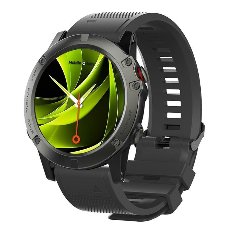 Universal Garmin 26mm QuickFit Mobile Origin Easy Strap Silikon Armband - Svart