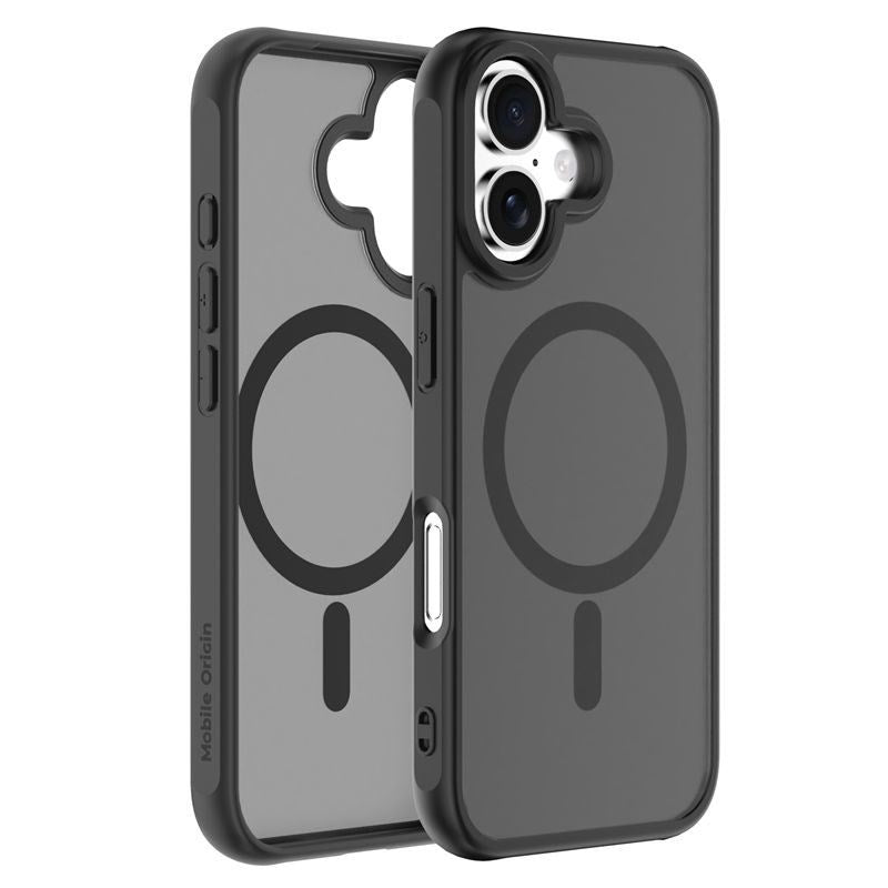 iPhone 17 Mobile Origin Hybrid Skal - MagSafe Kompatibel - Matt Svart