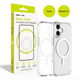 iPhone 17 Mobile Origin Hybrid Skal - MagSafe Kompatibel - Transparent