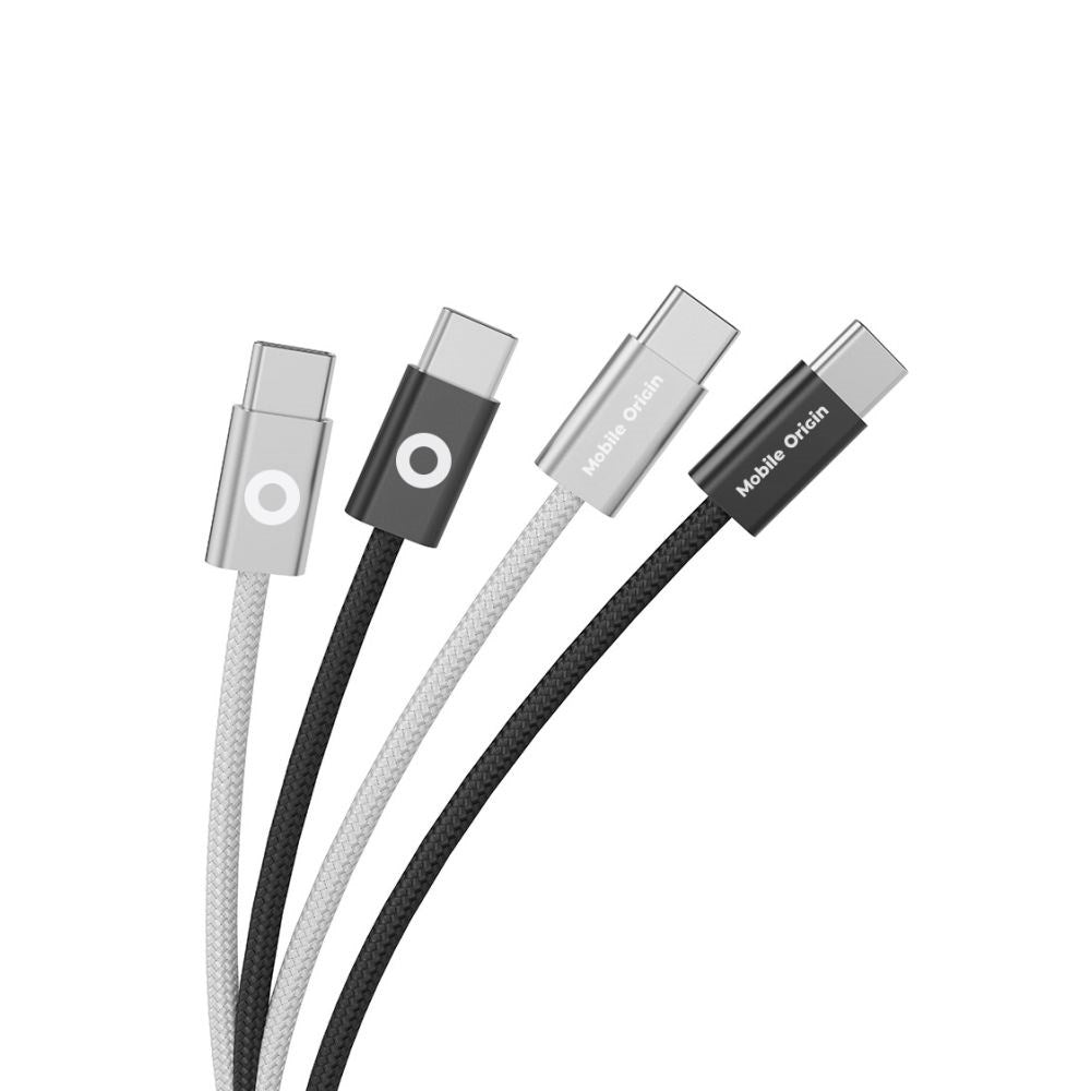 Mobile Origin UltraSlim 60W USB-C till USB-C Kabel - 1m - Svart
