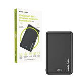 3-i-1 Powerbank 10000mAh  Mobile Origin m. Trådlös laddning – MagSafe-kompatibel – Svart