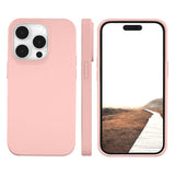 iPhone 15 Pro dbramante1928 Monaco Skal - 100% Återvunnen Plast - MagSafe-kompatibelt - Pink Sand