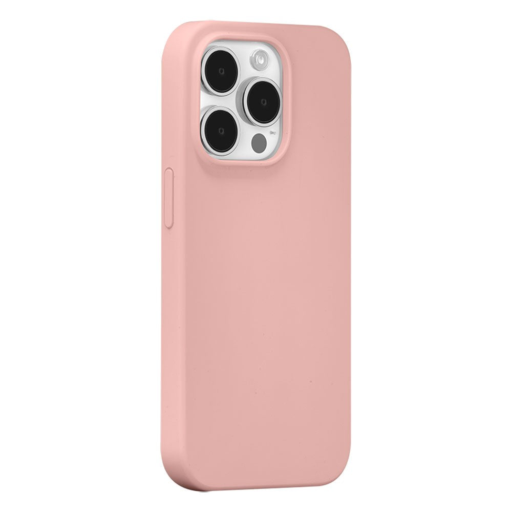 iPhone 15 Pro dbramante1928 Monaco Skal - 100% Återvunnen Plast - MagSafe-kompatibelt - Pink Sand