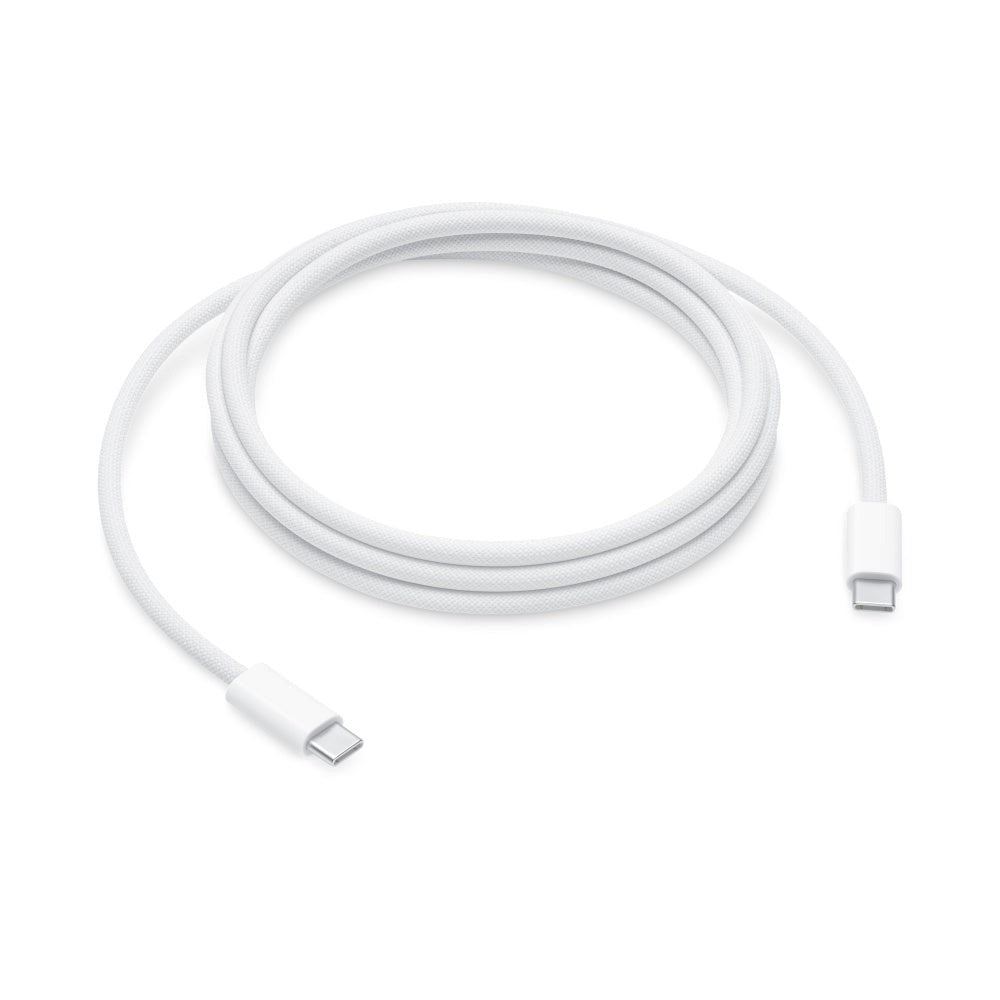 Original Apple USB-C till USB-C-kabel - 2 m - Vit (MU2G3ZM/A)