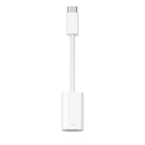 USB-C til Lightning Adapter Original Apple  - Vit (MUQX3ZM/A)