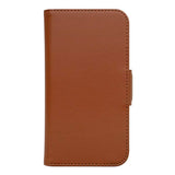 iPhone 14 Key Nordfjord Slim Wallet Plånboksfodral - Brun