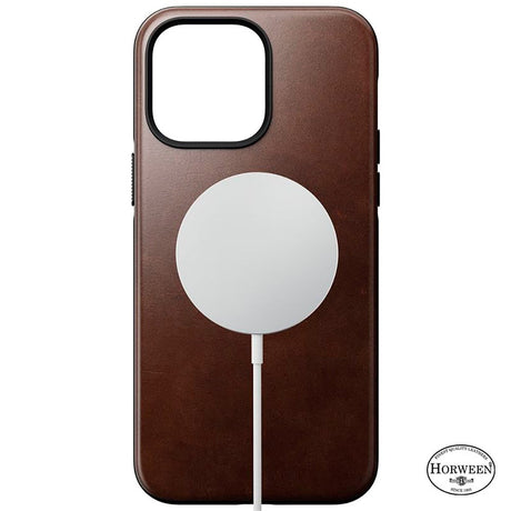 iPhone 14 Pro Max Modern Nomad Horween Leather Skal - MagSafe Kompatibel - Brun