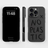 agood company iPhone 16 Pro PLNTPRTCT Skal - Black / No Plastic