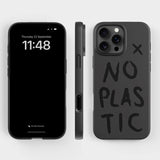 agood company iPhone 16 Pro Max PLNTPRTCT Skal - Black / No Plastic