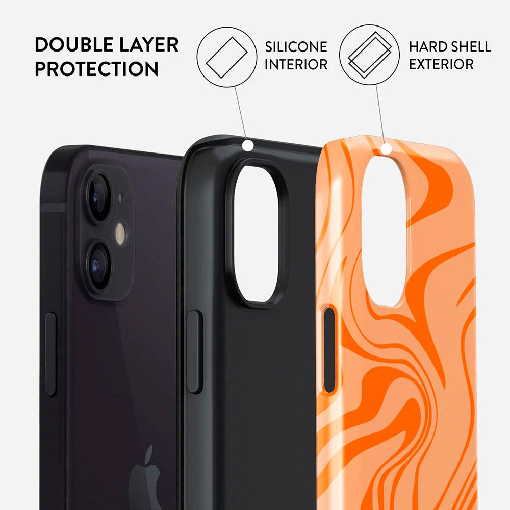 iPhone 12 / 12 Pro Burga Tough Fashion Skal - High Vibrations