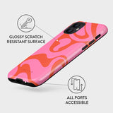 iPhone 12 / 12 Pro Burga Tough Fashion Skal - Ride the Wave