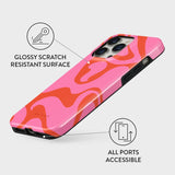 iPhone 13 Pro Burga Tough Fashion Skal - Ride the Wave