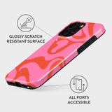 iPhone 15 Pro Burga Tough Fashion Skal - Ride the Wave