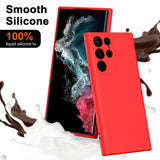 Samsung Galaxy S23 Ultra Skal Silikon - Lila