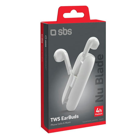 SBS Nu Blade True Wireless In-Ear Bluetooth Hörlurar - Vit