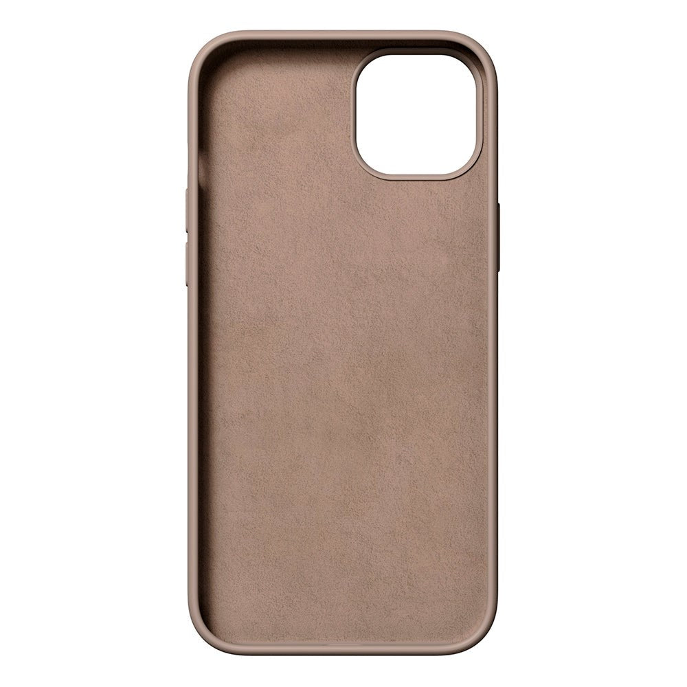 Nudient iPhone 15 Base Silikon Skal - Stone Beige