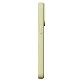 Nudient iPhone 15 Pro Base Silikon Skal - Pale Yellow