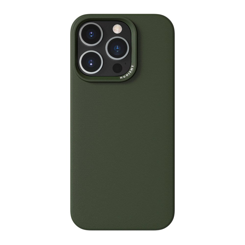 iPhone 16 Pro Nudient Thin Case Skal - MagSafe-Kompatibelt - Pine Green