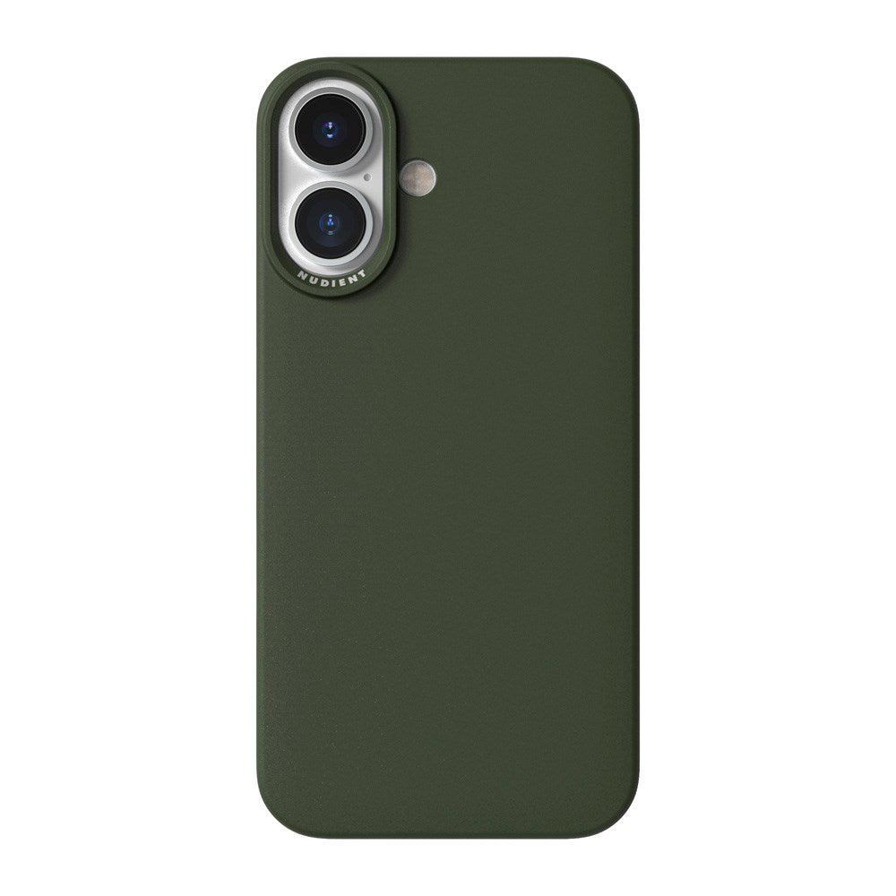 iPhone 16 Nudient Thin Case Skal - MagSafe-Kompatibelt - Pine Green