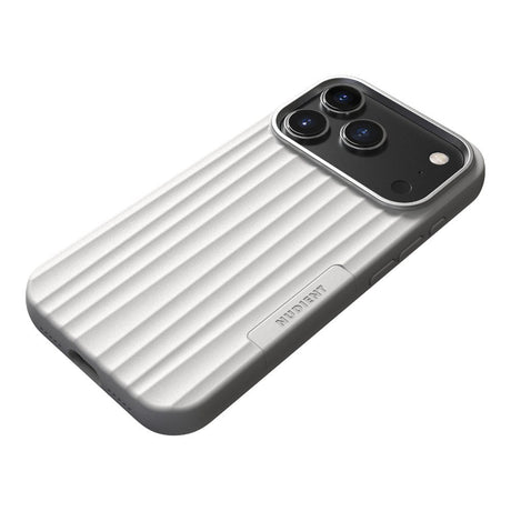 iPhone 18 Pro / 17 Pro Nudient Bold Case Skal - MagSafe Kompatibel - Chalk White