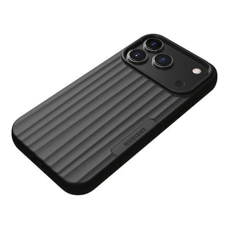iPhone 18 Pro / 17 Pro Nudient Bold Case Skal - MagSafe Kompatibel - Charcoal Black