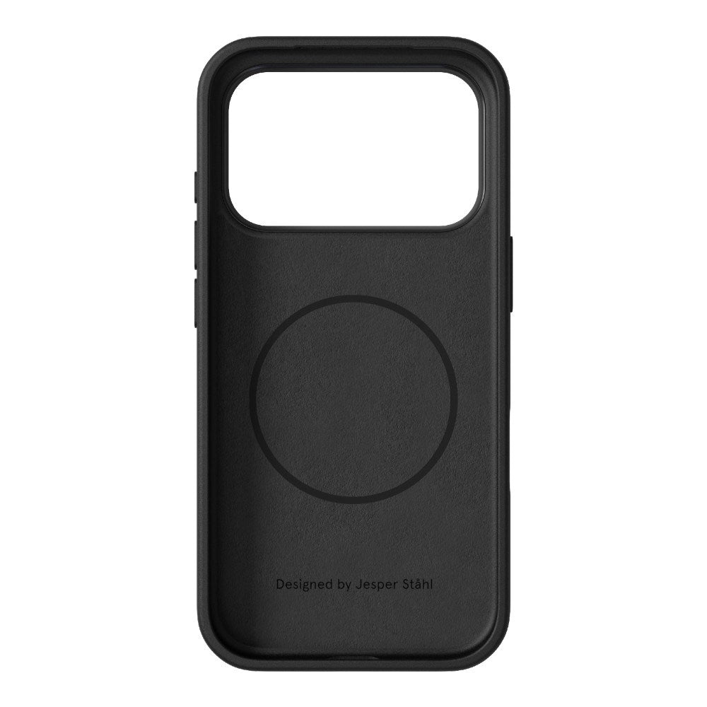 iPhone 18 Pro / 17 Pro Nudient Bold Case Skal - MagSafe Kompatibel - Charcoal Black