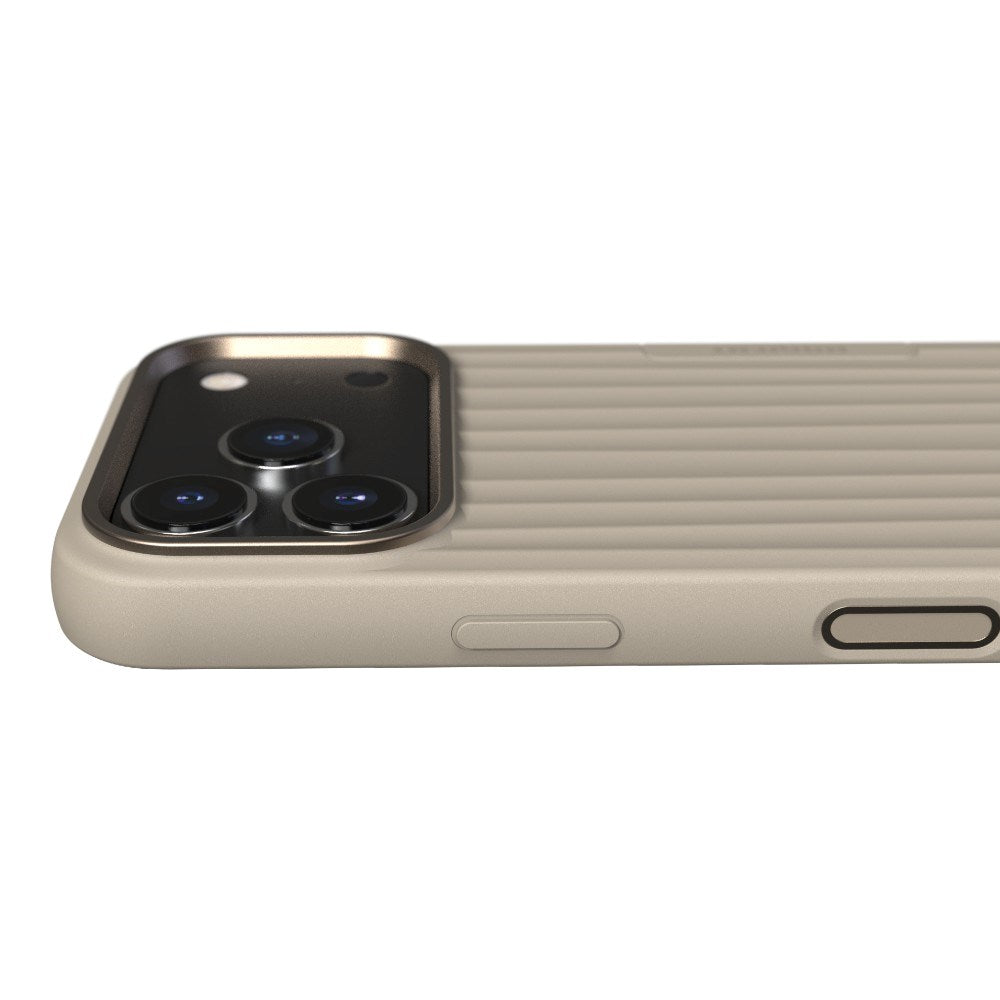 iPhone 18 Pro / 17 Pro Nudient Bold Case Skal - MagSafe Kompatibel - Linen Beige