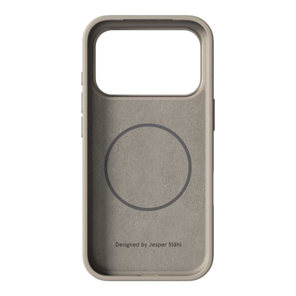 iPhone 18 Pro / 17 Pro Nudient Bold Case Skal - MagSafe Kompatibel - Linen Beige