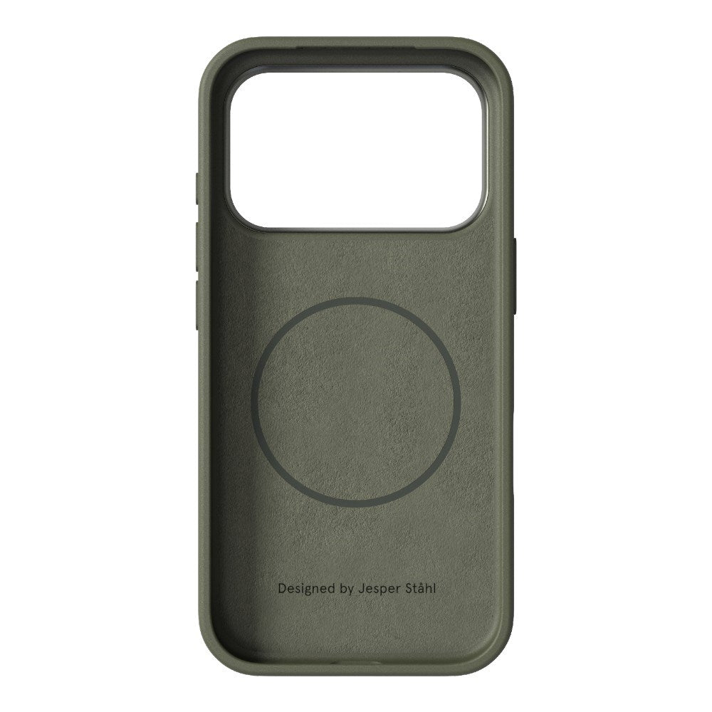 iPhone 18 Pro / 17 Pro Nudient Bold Case Skal - MagSafe Kompatibel - Olive Green