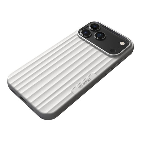 iPhone 18 Pro Max / 17 Pro Max Nudient Bold Case Skal - MagSafe Kompatibel - Chalk White