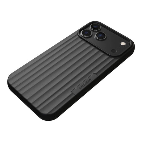 iPhone 18 Pro Max / 17 Pro Max Nudient Bold Case Skal - MagSafe Kompatibel - Charcoal Black