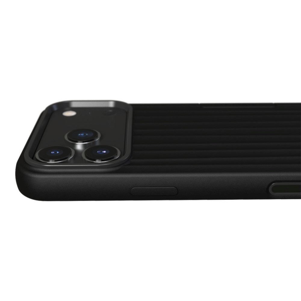 iPhone 18 Pro Max / 17 Pro Max Nudient Bold Case Skal - MagSafe Kompatibel - Charcoal Black