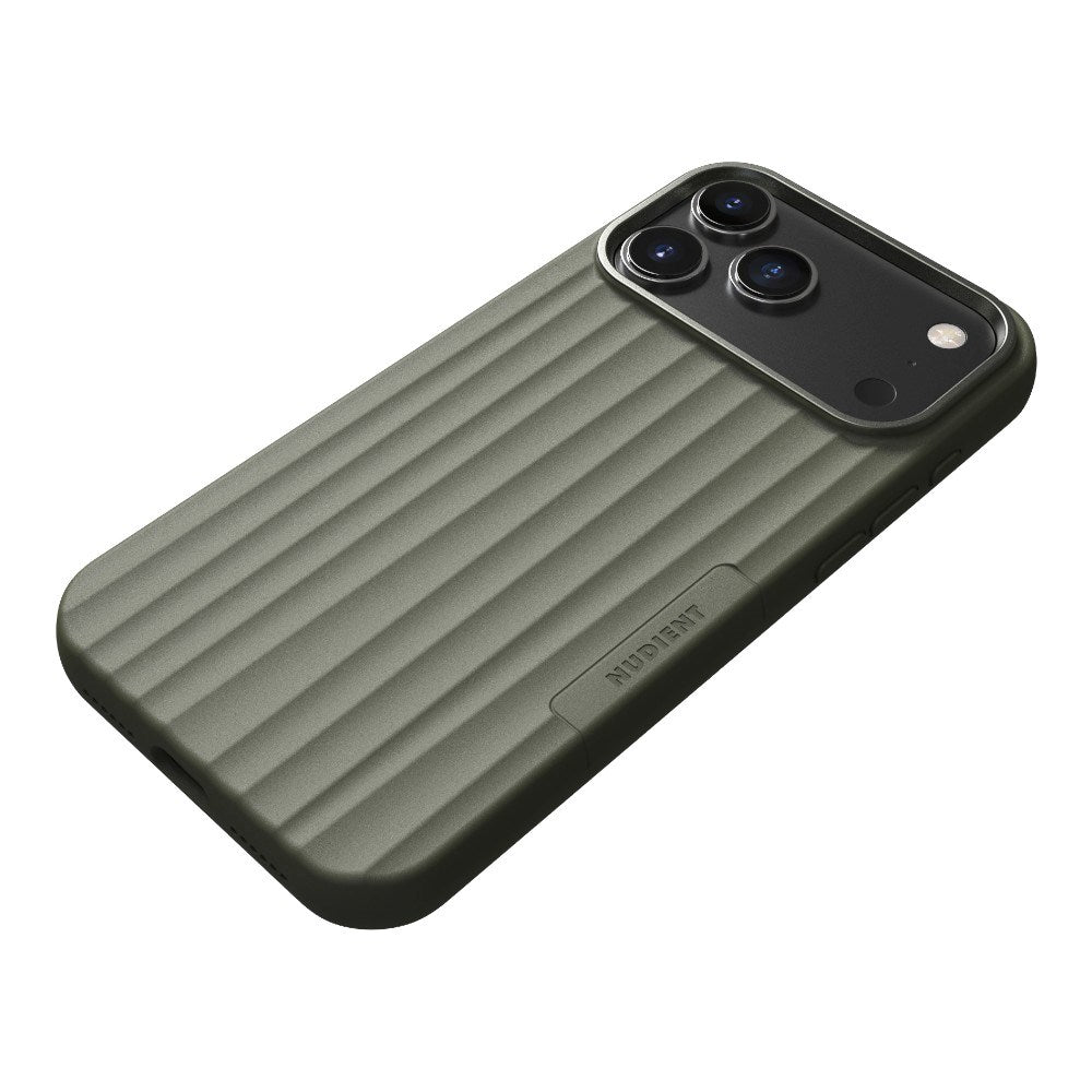 iPhone 18 Pro Max / 17 Pro Max Nudient Bold Case Skal - MagSafe Kompatibel - Olive Green