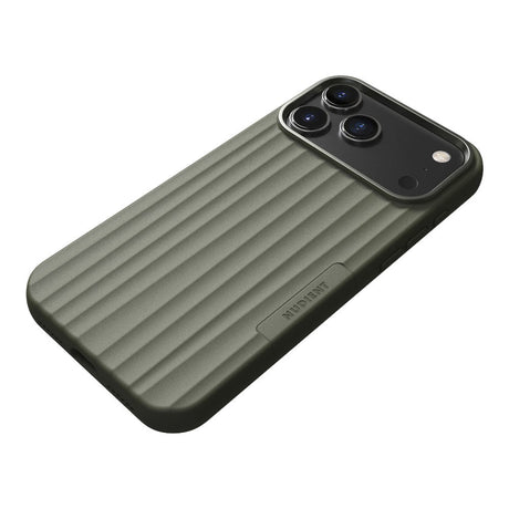 iPhone 18 Pro Max / 17 Pro Max Nudient Bold Case Skal - MagSafe Kompatibel - Olive Green